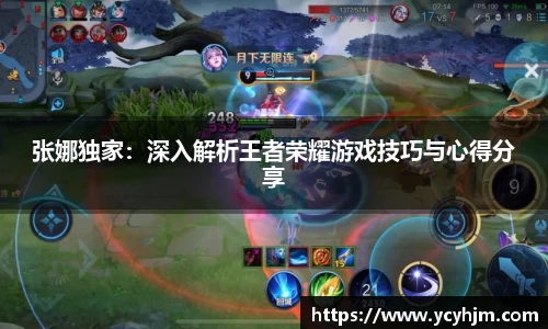 张娜独家：深入解析王者荣耀游戏技巧与心得分享